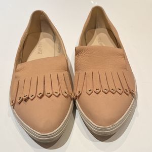 NINE WEST Women's Sendy Leather Walking Shoe